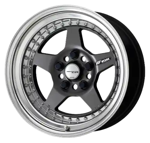Work Meister Cr01 5x115 15x9.5+-35 A Disk Matte Gunmetal Top Pick