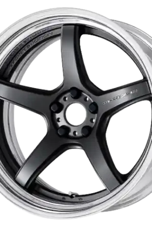 Bargain Work T5R 2P 5x115 20x12.5 +18 Matte Gunmetal
