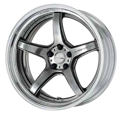 Must Have Work T5R 2P 5x108 18x12.5 +22 GT SILVER