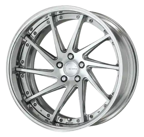 Work Gnosis Cvs 5x120.65 20x8.5+45 H Disk Composite Buffed And Brushed Price Cut