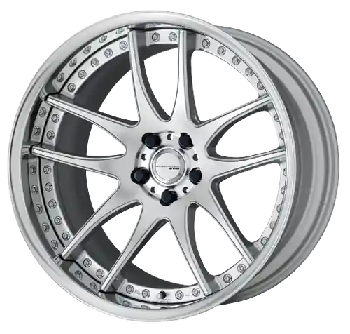 Professional Grade Work Emotion Cr 3P 5x115 19x11.5+61 L Disk Burning Silver