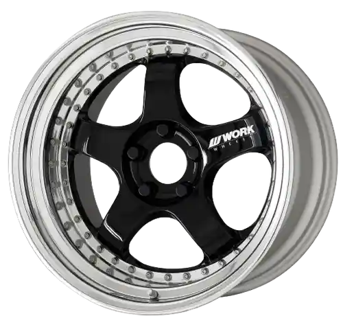 Work Meister S1 3P 5x114.3 18x10+10 A Disk Black Time-Limited