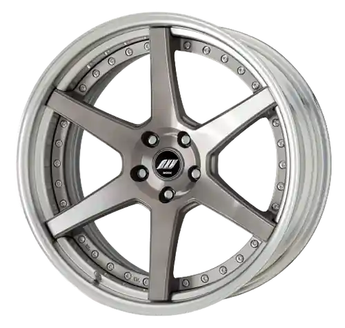 Work Zeast St1 5x108 20x10.5+0 R Disk Transparent Grey Polish Direct From Factory