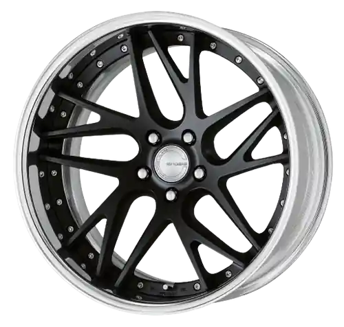 Work Gnosis Cvx 5x114.3 22x10+38 R Disk Matte Black Modern