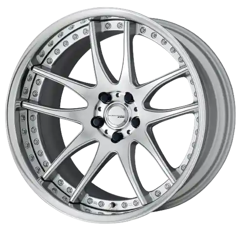 Work Emotion Cr 3P 5x115 20x9+22 A Disk Burning Silver Clearance