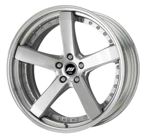 Work Zeast St2 5x115 21x10.5+30 R Disk Transparent Grey Polish Fast Shipping