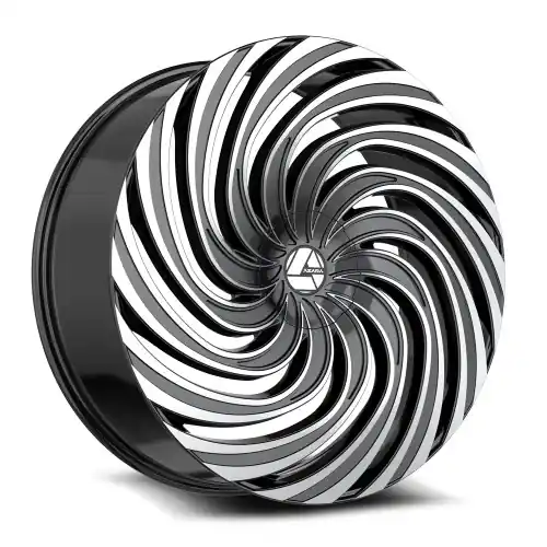 Azara AZA-535 5x115/5x120 22x9.5 +15 Gloss Black & Machined Trusted Brand