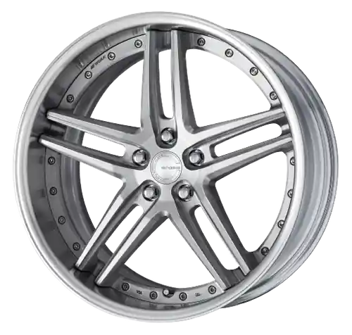 Work Gnosis Gr205 5x108 19x11+22 W Disk Brush Silver Clear Must Have