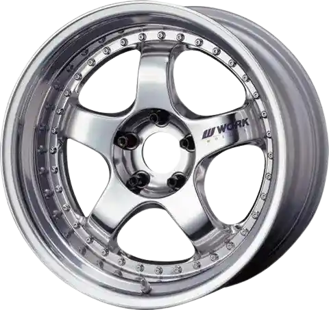 Bargain Work Meister S1 3P 5x114.3 19x15.5-3 O Disk Bright Buff Finish
