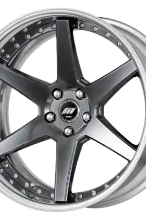 Best Seller Work Zeast Black Label Bst1 5x120.65 20x8+12 R Disk Brilliant Silver Black