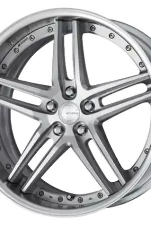 Best Price Work Gnosis Gr205 5x112 21x9.5+0 H Disk Brush Silver Clear