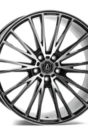 Axe CF2 5x110 19X8.5+40 BLACK AND POLISHED FACE Super Sale