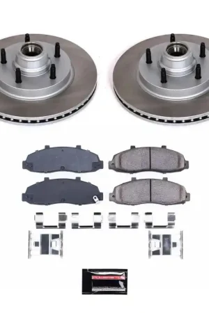Bulk Order Power Stop 2004 Ford F-150 Heritage Front Semi-Coated Rotor Kit — PMD Premier Motoring Development