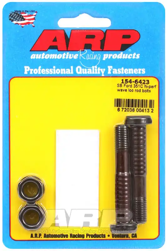 ARP SB Ford 351C hi-perf wave-loc rod bolts — PMD Premier Motoring Development Reduced Price