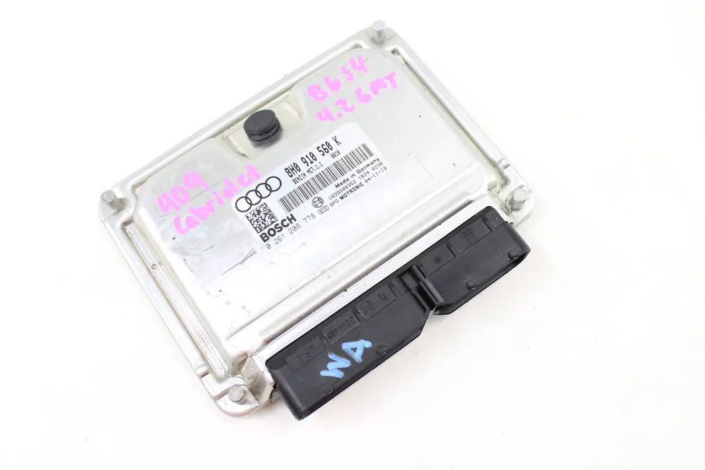 Hassle-Free Returns Audi Convertible Ecu / Ecm / Engine Module (S4) 8H0910560K