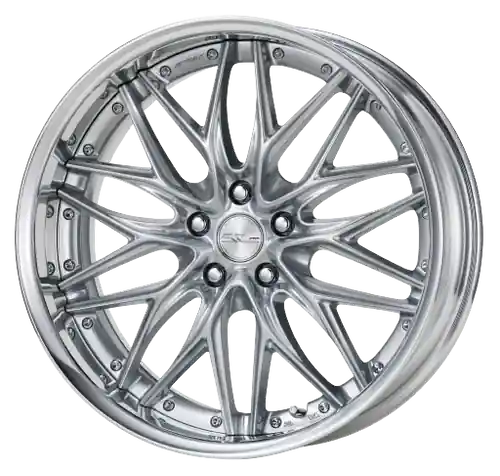 Work Schwert Quell 5x114.3 19x9+30 O Disk Silky Rich Silver Exclusive