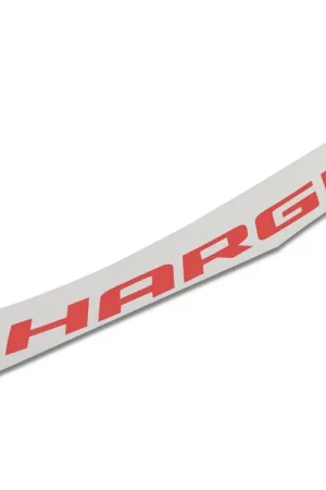 High Quality Mopar Licensed by SEC10 Charger Windshield Banner; Red