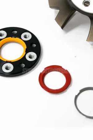 Bargain BBS Unlimited Hub Side Centering Ring SET 64.1mm - Black — PMD Premier Motoring Development