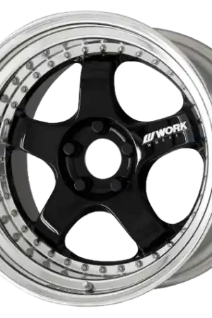 Affordable Work Meister S1 3P 5x108 18x9.5+23 L Disk Black