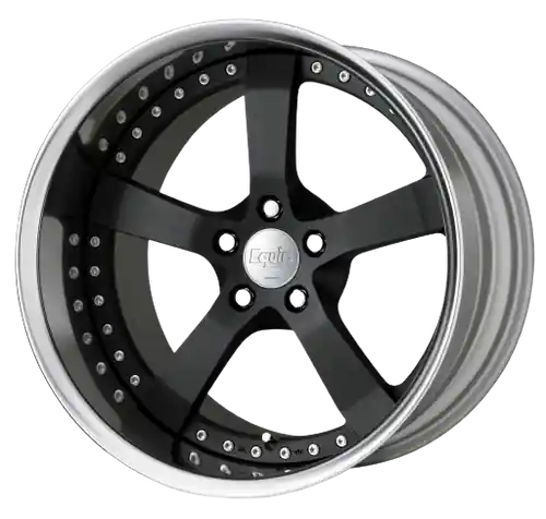 Work Equip E05 5x120.65 19x8+16 r disk Black Anodized Original