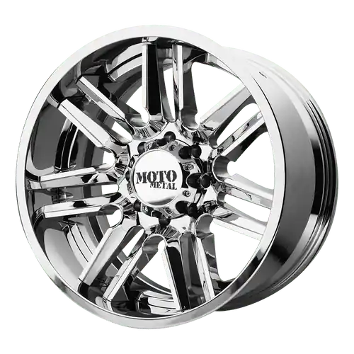 Cheap Moto Metal MO202 6X135 22X10 -18 CHROME CENTER GLOSS BLACK MILLED LIP