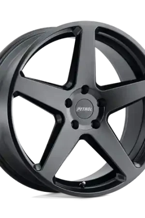 Petrol P2C 5X114.3 20X8.5 +40 SEMI GLOSS BLACK Latest
