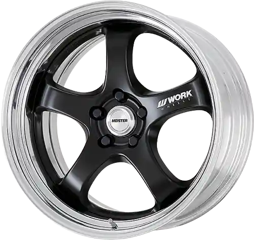 Fresh Stock Work Meister S1R 4x114.3 18x8+45 O Disk Matte Black
