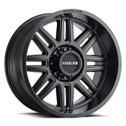 Raceline 948B Split 8X180 20x9 18 Satin Black Exclusive