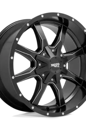 Moto Metal MO970 5X127/5X139.7 17X8 +0 SEMI GLOSS BLACK MILLED Get Yours