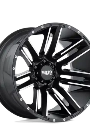 Moto Metal MO978 RAZOR 5X139.7 20X12 -44 SATIN BLACK MACHINED New Arrival