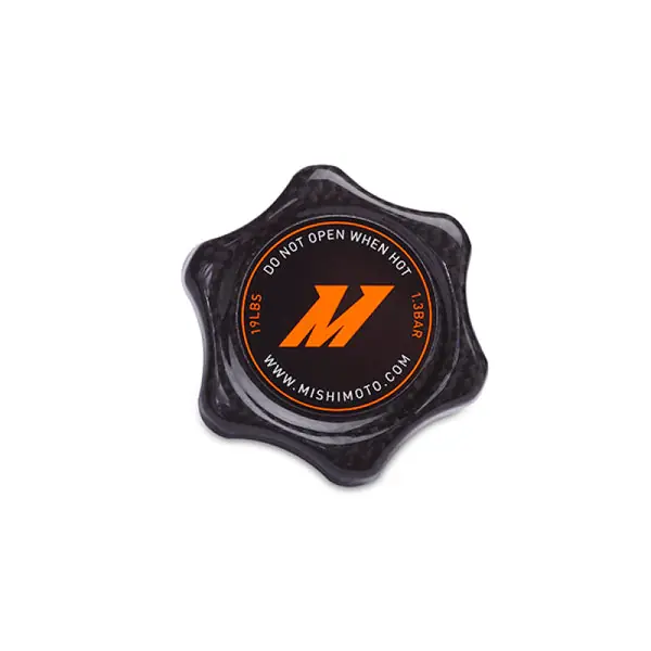 Mishimoto 1.3 Bar Rated Carbon Fiber Radiator Cap Small Import Time-Limited