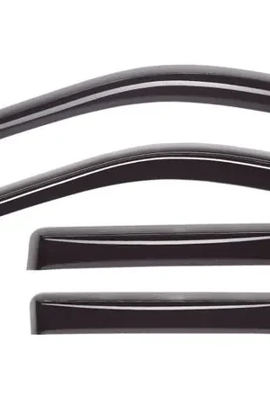 Special Offer WeatherTech 24-25 Toyota Highlander Front and Rear Side Window Deflectors - Dark Smoke