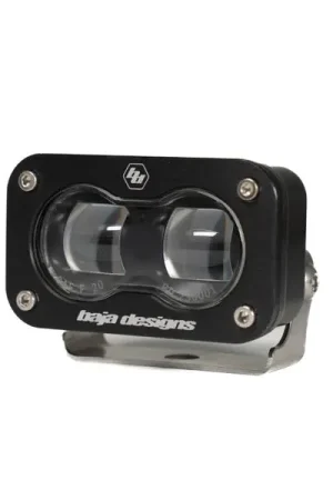 Baja Designs 21-22 Ford Bronco w/Steel Bumper S2 SAE Sportsmen Fog Pkt Light Kit w/Upfitter - Clear Direct From Factory
