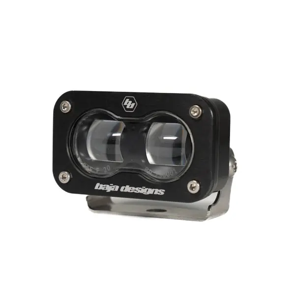Baja Designs 21-22 Ford Bronco w/Steel Bumper S2 SAE Sportsmen Fog Pkt Light Kit w/Upfitter - Clear Direct From Factory