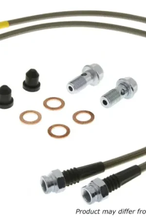 StopTech 02-07 WRX Stainless Steel Rear Brake Lines Modern