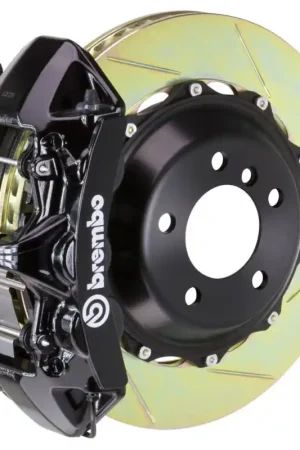Exclusive Offer Brembo 07-17 LS460/LS460L/LS600h L Front GT BBK 6 Piston Cast 380x32 2pc Rotor Slotted Type1 -Black