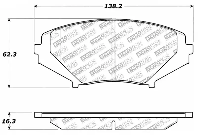 Time-Limited StopTech Street Select Brake Pads - Front