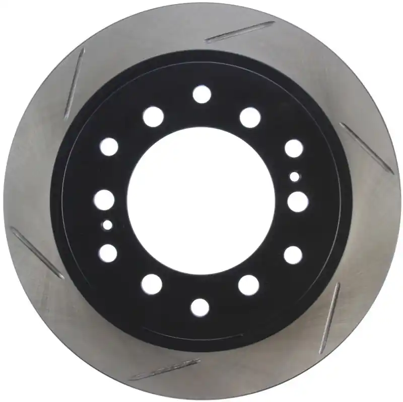 Viral StopTech Power Slot 01-07 Toyota Sequoia/03-09 4 Runner / 03-09 Lexus GX470 Slotted Right Rr Rotor