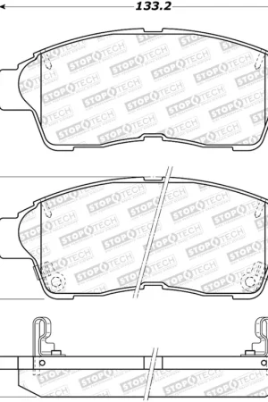 StopTech Sport Brake Pads w/Shims & Hardware - Front Mega Sale