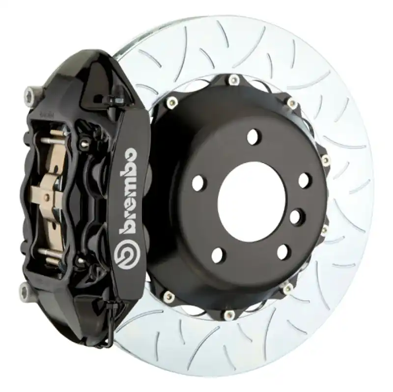 Brembo 03-09 E55 AMG Rear GT BBK 4 Piston Cast 380x28 2pc Rotor Slotted Type3-Black Reduced Price