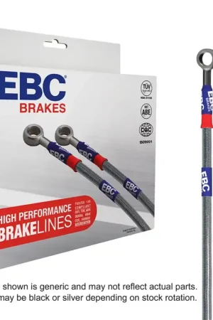 EBC 14-16 Chevrolet Corvette Stingray (C7) 6.2L Stainless Steel Brake Line Kit Special Discount