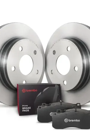 High Quality Brembo OE 18-19 Land Rover Range Rover Evoque Rear Disc Brake Kit