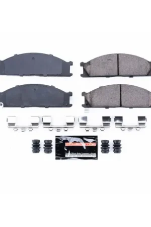 Exclusive Power Stop 86-94 Nissan D21 Front Z23 Evolution Sport Brake Pads w/Hardware
