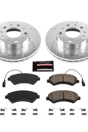 Premium Power Stop 14-19 Ram ProMaster 1500 Front Z23 Evolution Sport Brake Kit