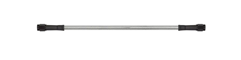 Goodridge 54in Universal Brake Line Assembly w/Black Zinc Fittings & Clear Hose Latest