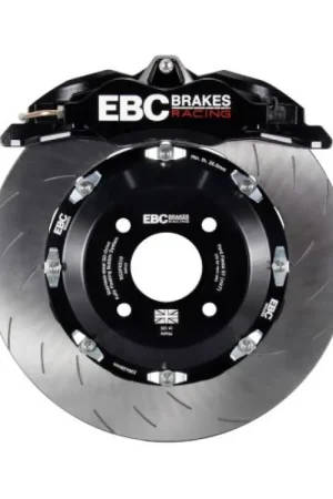 EBC Racing 03-12 Mazda RX-8 Black Apollo-4 Calipers 355mm Rotors Front Big Brake Kit Affordable