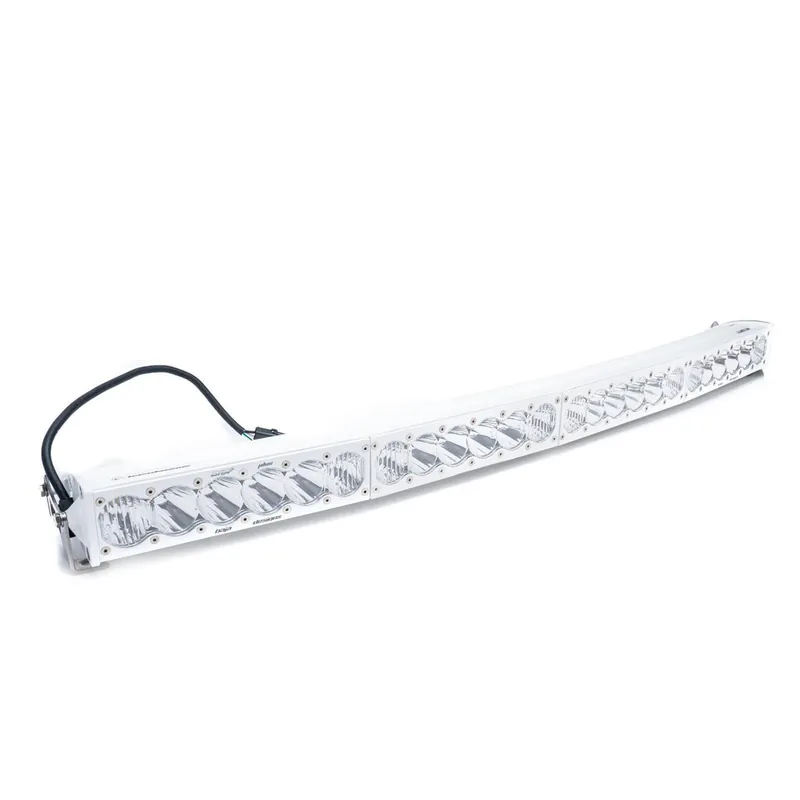 OnX6 White Arc LED Light Bar (40 Inch; Driving/Combo; Clear) Baja Designs Direct From Manufacturer