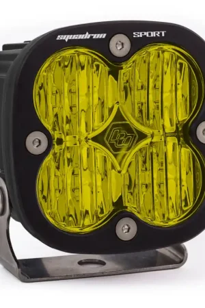 Baja Designs Squadron Sport Wide Cornering Black LED Light Pod Pattern - Amber Wholesale