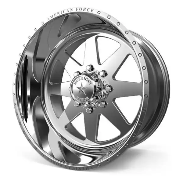 Cheap American Force Forged Wheels Independence 11 Polished 24x14 -73mm Offset 5x139.7 (5x5.5)