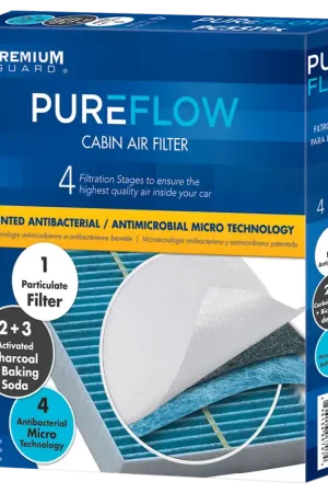 PUREFLOW 2022 Mercedes-Benz E350e Cabin Air Filter with Antibacterial Technology, PC99204X Latest